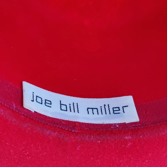 Vintage Felt Wool Fedora Style Hat / Velvet Band - Picture 8 of 10